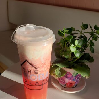 Floe - CC strawberry green tea with aloe - Shaved Ice Near Me - Fullerton, California Floe - CC strawberry green tea with aloe - Shaved Ice Near Me - Fullerton, California