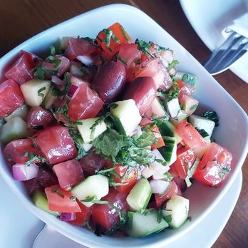 Tosun - Shepherd's Salad (Small) ($13)- Always good - Turkish Near Me - Edgewater, New Jersey