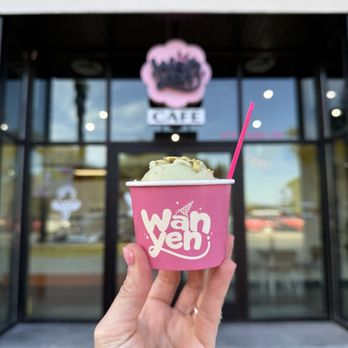 Wanyen Cafe - Pistachio - Desserts Near Me - Salt Lake City, Utah