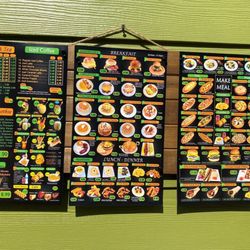 Mosaic Cafe Restaurant - Mosaic Cafe Menu