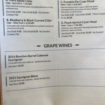Dueling Dogs Brewing - Drink Menu (2 of 2) as of 10/22/22 - Breweries Near Me - Lincoln, California Dueling Dogs Brewing - Drink Menu (2 of 2) as of 10/22/22 - Breweries Near Me - Lincoln, California