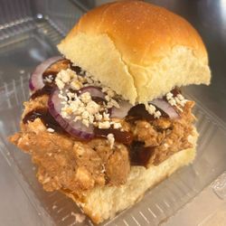 Thornberry’s Bakery - BBQ CHICKEN HEFTY SLIDERS
$5 each