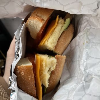 Ki Coffee - Vegan Griffith Street Bagel Sandwich - Coffee & Tea Near Me - Beaverton, Oregon