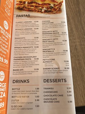 Menu photo 1 Italian Crust Grapevine, TX