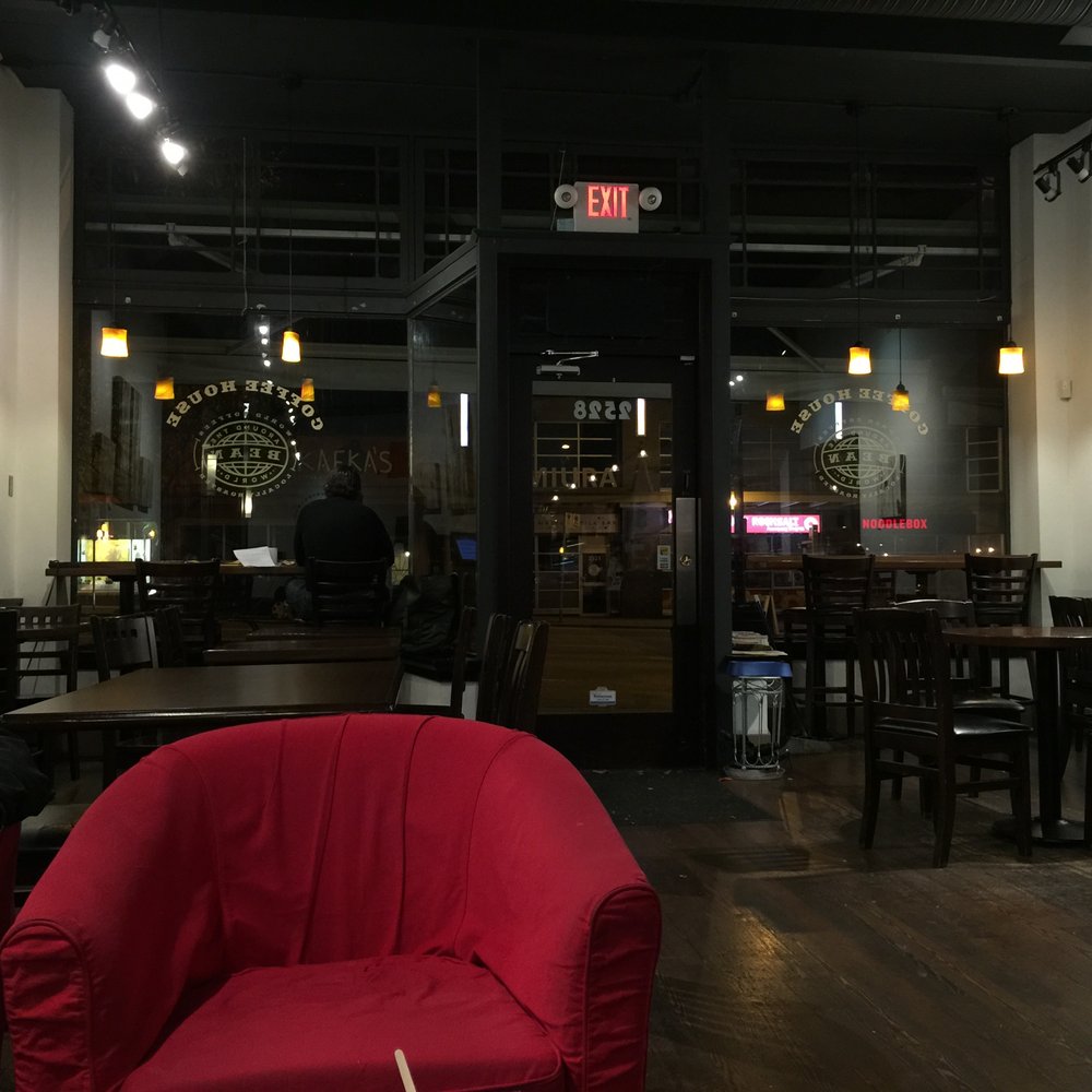 Bean Around the World Coffees - Window seating area~ - Coffee & Tea Near Me - Vancouver, British Columbia