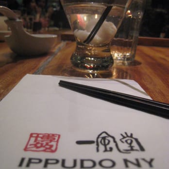 IPPUDO NY - Lychee Martini at Ippudo - Ramen Near Me - New York, New York
