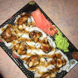 Quickway Japanese Hibachi - Chicken hibachi sushi