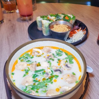 Thai Treasure - Tom kha & Nature roll IG @ SpicyAivy - Thai Near Me - Arlington, Virginia Thai Treasure - Tom kha & Nature roll IG @ SpicyAivy - Thai Near Me - Arlington, Virginia