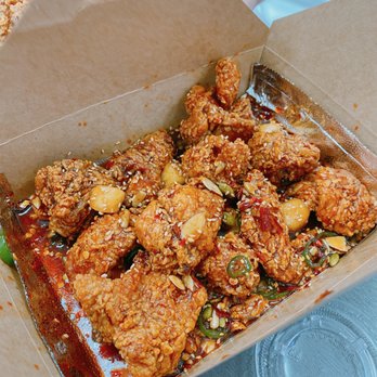 Furai Chicken - Kang Jung Chicken (half) - Chicken Shop Near Me - Diamond Bar, California