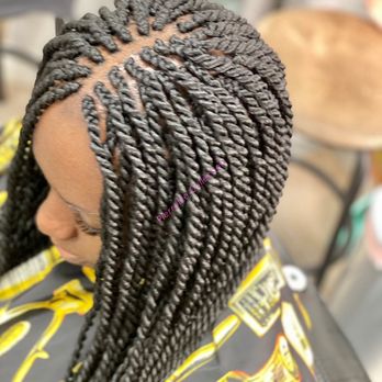 Pierrette Collection - Middle part Seneglese twists - Hair Stylists Near Me - Harvey, Louisiana Pierrette Collection - Middle part Seneglese twists - Hair Stylists Near Me - Harvey, Louisiana