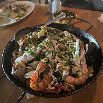 Costera - Course 3. Seafood Paella - Spanish Near Me - New Orleans, Louisiana