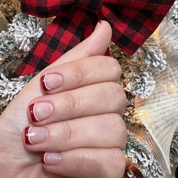 1989 Nail Bar - Red French is number 749 on vetro goldline book - Nail Salons Near Me - Costa Mesa, California 1989 Nail Bar - Red French is number 749 on vetro goldline book - Nail Salons Near Me - Costa Mesa, California
