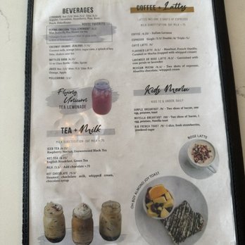Toast on First - Menu as of 9/19/26 - Coffee & Tea Near Me - Whittier, California Toast on First - Menu as of 9/19/26 - Coffee & Tea Near Me - Whittier, California