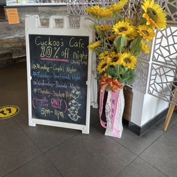 Cuckoo's Cafe - Discounts - Taiwanese Near Me - Doraville, Georgia Cuckoo's Cafe - Discounts - Taiwanese Near Me - Doraville, Georgia