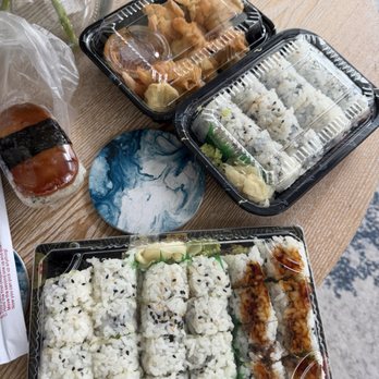 Sannin Restaurant - Maki Combo C Money Bags (8pcs) Spam Musubi - Asian Fusion Near Me - Kansas City, Kansas