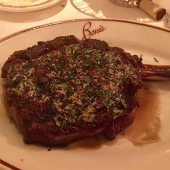 Bones - Herb crusted bone-in rib eye (20oz) - Steakhouses Near Me - Atlanta, Georgia