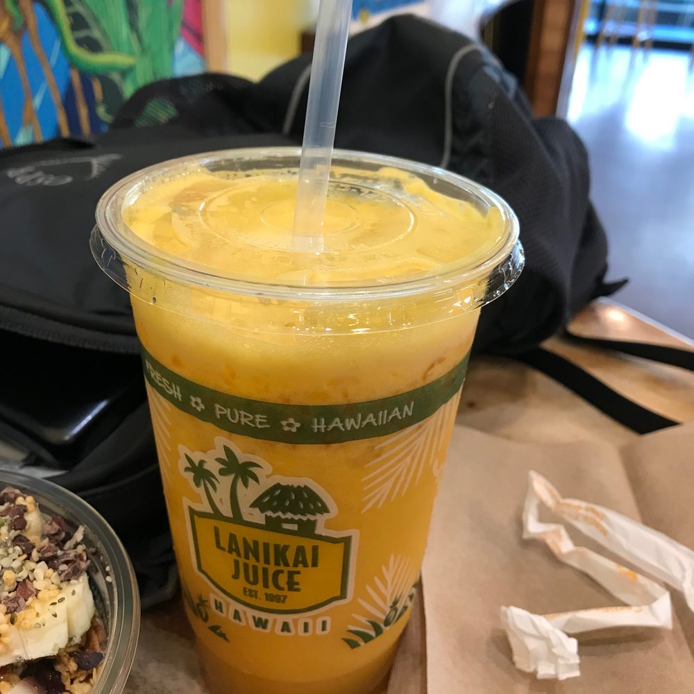 Lanikai Juice - Golden Glow - Ginger, Lemon, Orange, Turmeric....very good! - Juice Bars & Smoothies Near Me - Honolulu, Hawaii Lanikai Juice - Golden Glow - Ginger, Lemon, Orange, Turmeric....very good! - Juice Bars & Smoothies Near Me - Honolulu, Hawaii