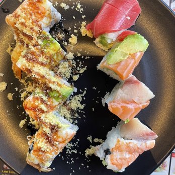 Fusion Sushi - C15. Rainbow Roll - Sushi Bars Near Me - Hermosa Beach, California Fusion Sushi - C15. Rainbow Roll - Sushi Bars Near Me - Hermosa Beach, California