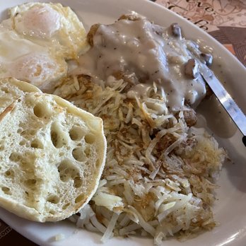 5th Avenue Cafe - Mushy undercooked hashbrowns - Breakfast & Brunch Near Me - Phoenix, Arizona