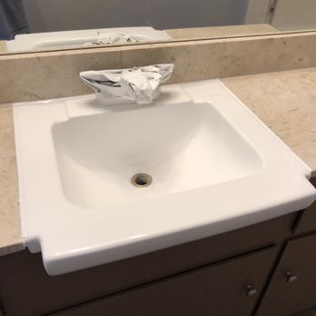 Always Refinishing - Voila....looks like brand new - Kitchen & Bath Near Me