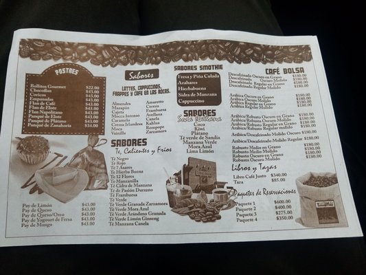 Menu photo 2 Cafe Justo Agua Prieta, SON