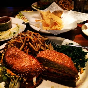 131 MAIN Restaurant - Cheeseburger with a side of fries and kale salad. - American Near Me - Cornelius, North Carolina 131 MAIN Restaurant - Cheeseburger with a side of fries and kale salad. - American Near Me - Cornelius, North Carolina