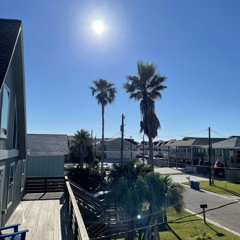 Casa Bendita - View from the upstairs porch -- gorgeous! - Vacation Rentals Near Me - Port Aransas, Texas Casa Bendita - View from the upstairs porch -- gorgeous! - Vacation Rentals Near Me - Port Aransas, Texas