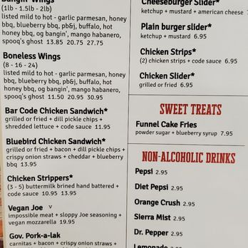 Bar Code Burgers - Back of menu (3/3/22) - Burgers Near Me - Las Vegas, Nevada Bar Code Burgers - Back of menu (3/3/22) - Burgers Near Me - Las Vegas, Nevada