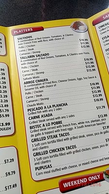 Menu photo 8 Cocorico Springfield, VA