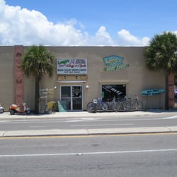 Lenny's Surf Shop - Store front (from across Blind Pass Blvd.).