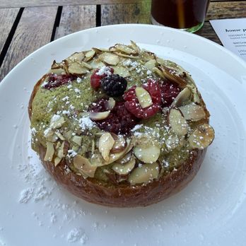 Lula Cafe - Matcha berry bostock - New American Near Me - Chicago, Illinois Lula Cafe - Matcha berry bostock - New American Near Me - Chicago, Illinois