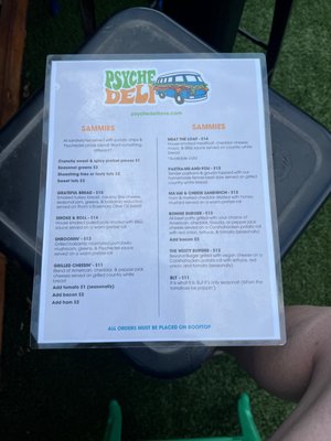 Menu photo 1 Psychedeli Lancaster, PA Menu photo 1 Psychedeli Lancaster, PA