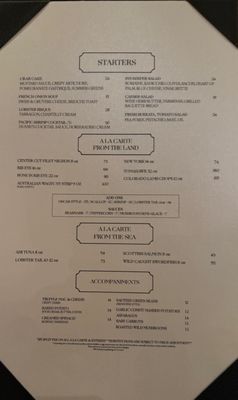 Menu photo 2 Steakhouse at The Mission Inn Riverside, CA Menu photo 2 Steakhouse at The Mission Inn Riverside, CA
