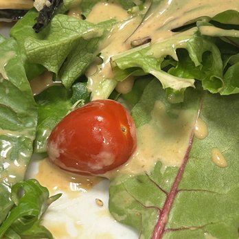 Ikkyu Japanese Restaurant - Salad came with h meal and dressing was delish - Japanese Near Me - Red Bluff, California