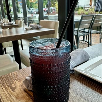 Zest Sushi And Small Plates - Strawberry Basil Fizz mocktail, July 2026. - Sushi Bars Near Me - Cary, North Carolina