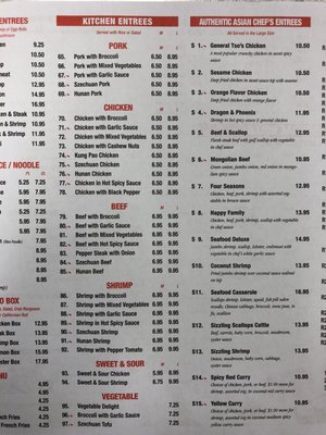 Menu photo 1 Chef's Asian Cuisine Knoxville, TN