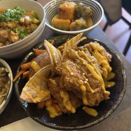 Kara-age and Fries