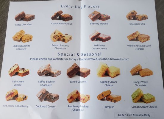 Menu photo 1 Buckabee Brownies Blue Ash, OH Menu photo 1 Buckabee Brownies Blue Ash, OH