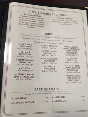 Menu photo 5 Riccardos Tallahasse, FL Menu photo 5 Riccardos Tallahasse, FL