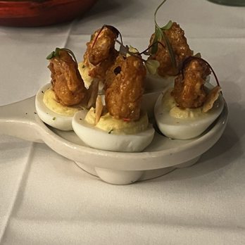 Steak 48 - Crispy Shrimp Deviled Eggs - Steakhouses Near Me - Beverly Hills, California Steak 48 - Crispy Shrimp Deviled Eggs - Steakhouses Near Me - Beverly Hills, California