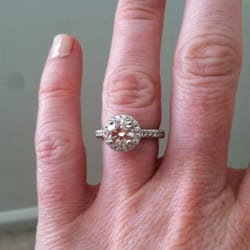 Barbara B's Jewels - Beautiful engagement ring! Barb took a picture I liked and recreated it perfectly!