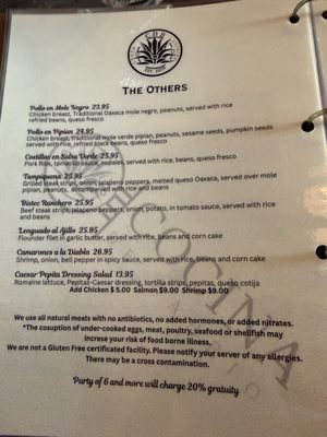 Menu photo 3 Cocina De Barrio San Diego, CA