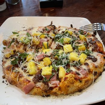 Legends Pub & Grill - Don Kahuna personal pizza. - American Near Me - Boise, Idaho Legends Pub & Grill - Don Kahuna personal pizza. - American Near Me - Boise, Idaho