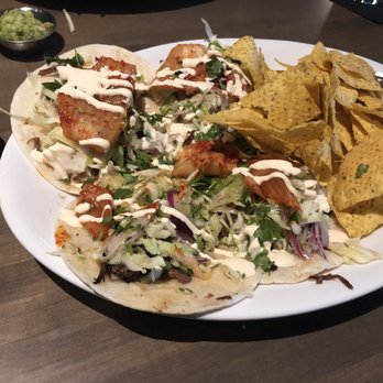 Central Standard - Korean Tacos, comes with chips and a little thing of guacamole - Tacos Near Me - Waukee, Iowa Central Standard - Korean Tacos, comes with chips and a little thing of guacamole - Tacos Near Me - Waukee, Iowa