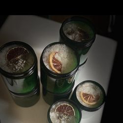 Nailz By Elle - Handmade botanical body scrubs by Elle & S Apothecary Infused with natural oils, dried citrus, lavender, and love.