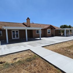 Mesa Fence - New patio and walkway by Mesa (Andres, the star!)