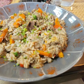 Babushka's - Lamb Plov. The taste was great, lamb was very tender. - Caterers Near Me