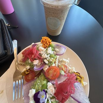 Treehouse - Avocado Toast Iced Vanilla Latte w Oat Milk - Breakfast & Brunch Near Me - San Diego, California Treehouse - Avocado Toast Iced Vanilla Latte w Oat Milk - Breakfast & Brunch Near Me - San Diego, California