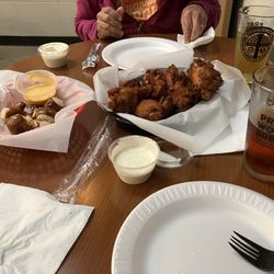 St. Benedict's Brew Works - Pretzel bites and wings