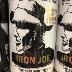 Tony's Discount Beverage - 3/9/18. Friday afternoon. Out of Fort Worth, TX! Scottish Ale and Coffee! In a can!